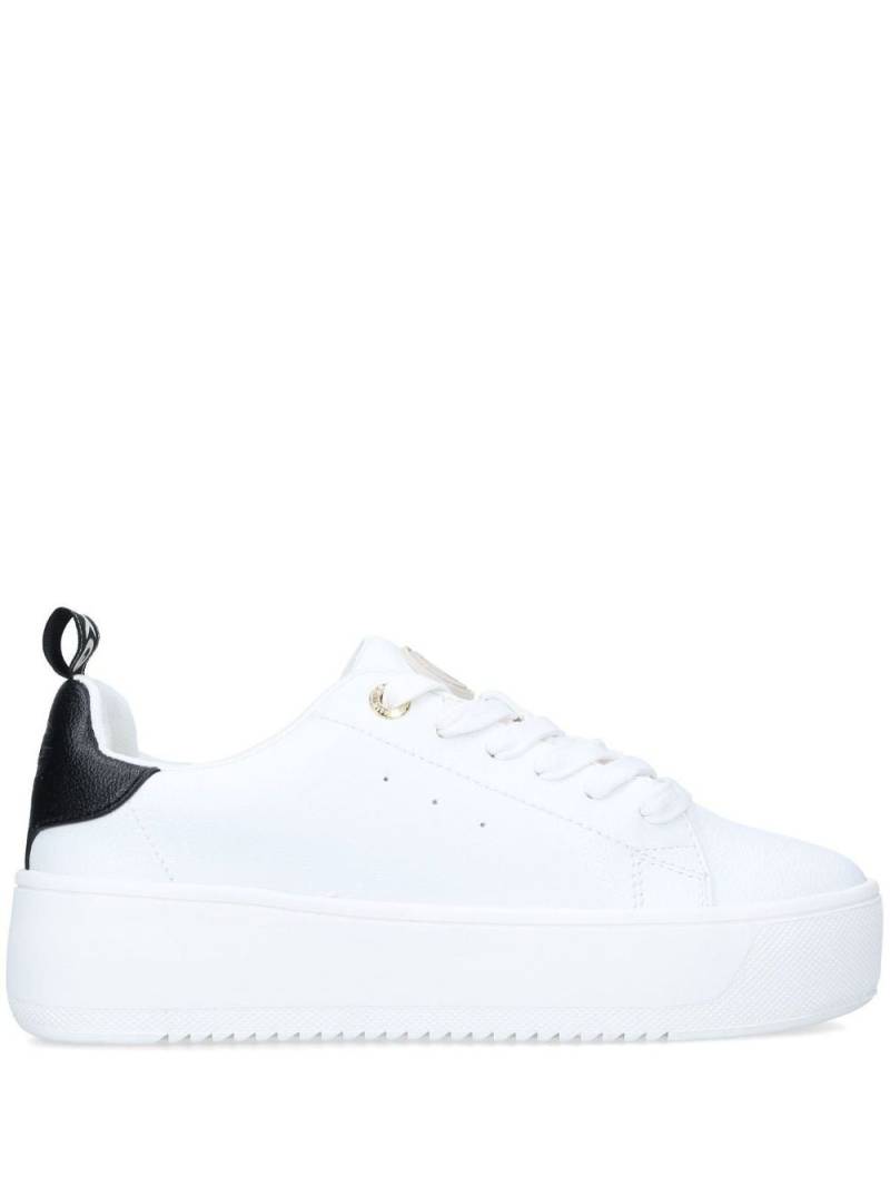 KG Kurt Geiger Lighter lace-up sneakers - White von KG Kurt Geiger