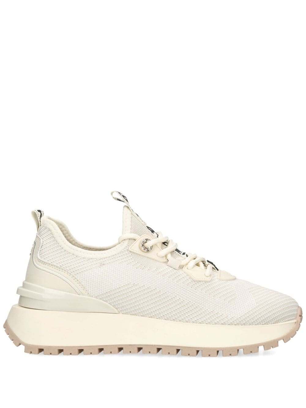 KG Kurt Geiger Louisa knit-panel sneakers - Neutrals von KG Kurt Geiger