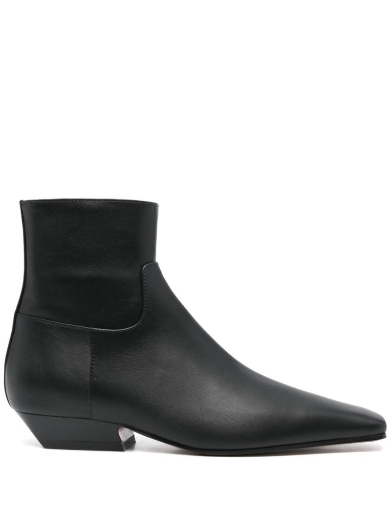 KHAITE 25mm Marfa boots - Black von KHAITE