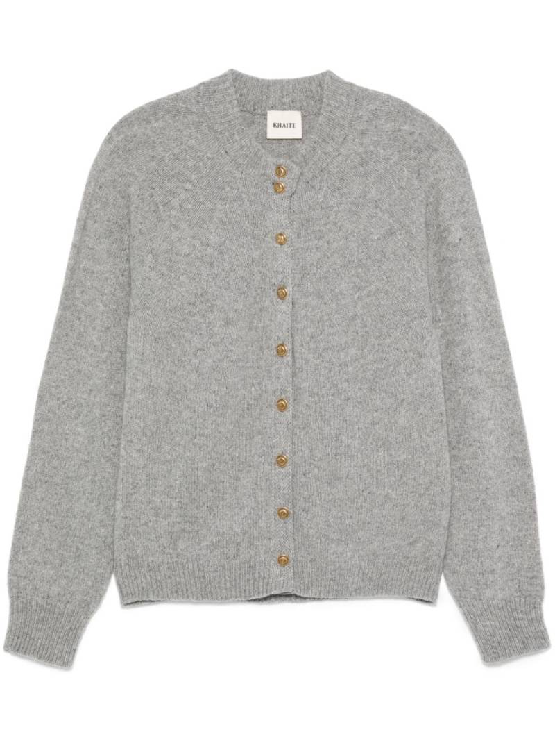 KHAITE Ambre cardigan - Grey von KHAITE