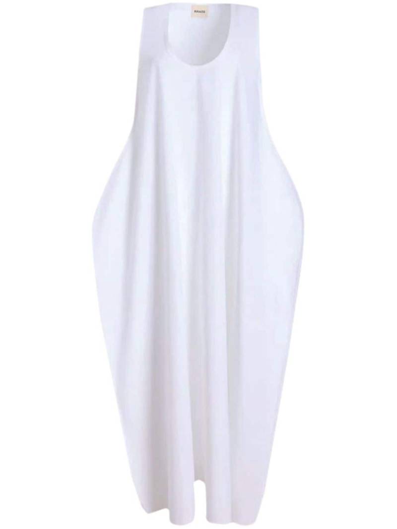 KHAITE Coli dress - White von KHAITE