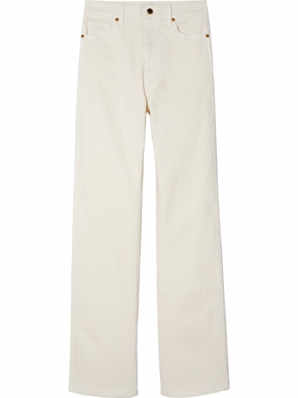 KHAITE The Danielle high-rise jeans - White von KHAITE