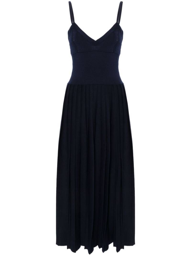 KHAITE Elio midi dress - Blue von KHAITE