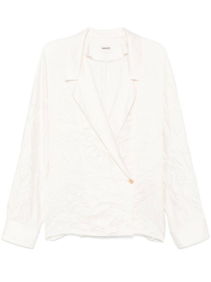 KHAITE Garth shirt - Neutrals von KHAITE