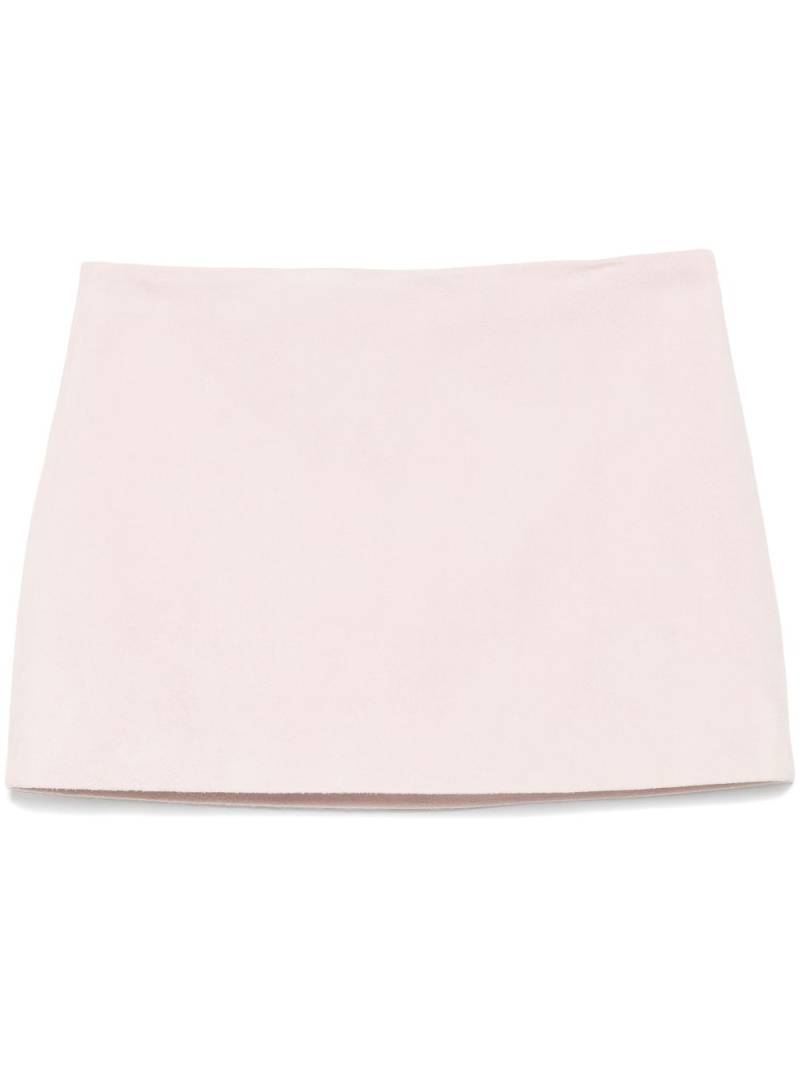 KHAITE Jett mini skirt - Pink von KHAITE