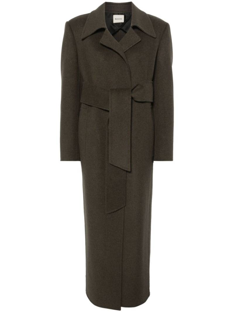 KHAITE Lea coat - Green von KHAITE