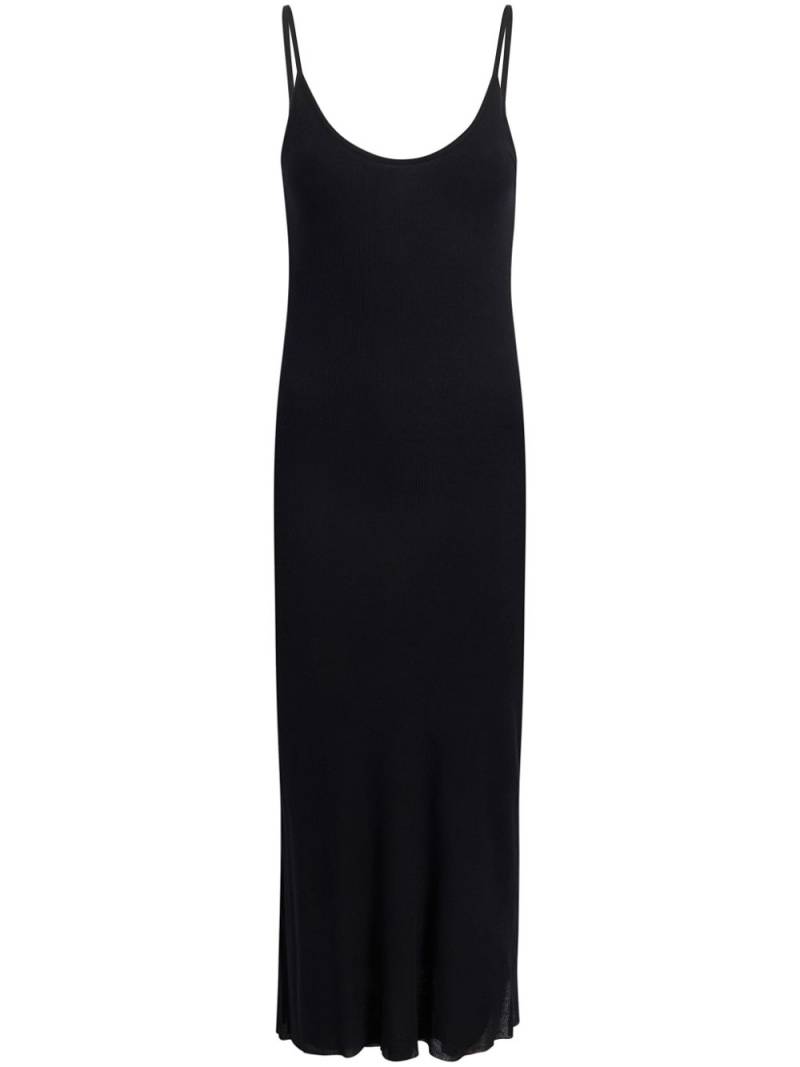 KHAITE Leesal sleeveless dress - Black von KHAITE