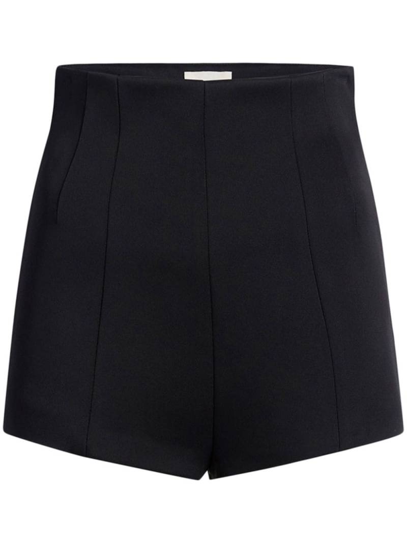 KHAITE Lennman satin mini shorts - Black von KHAITE
