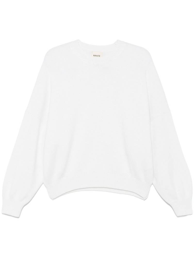 KHAITE Margaux sweater - Neutrals von KHAITE