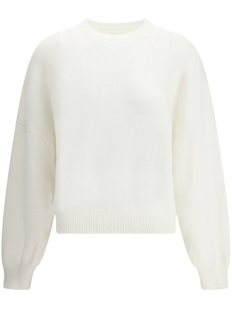 KHAITE Margaux sweater - White von KHAITE