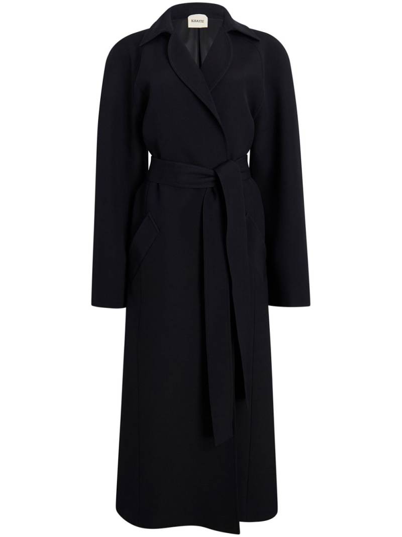 KHAITE Roth trenchcoat - Black von KHAITE