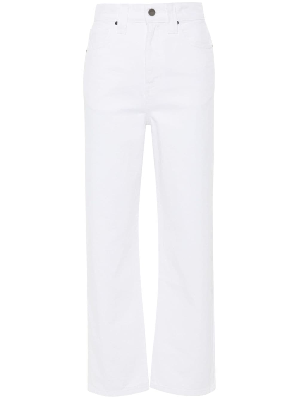 KHAITE Shalbi straight-leg jeans - White von KHAITE