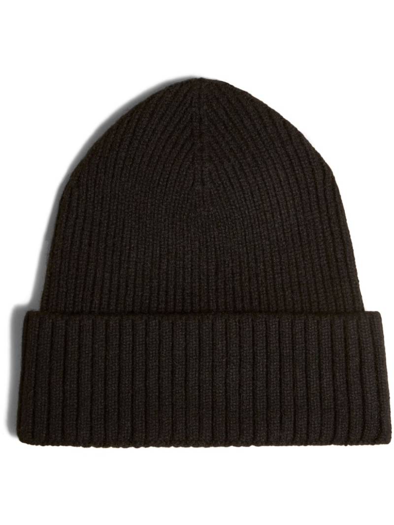 KHAITE The Adro cashmere beanie - Black von KHAITE