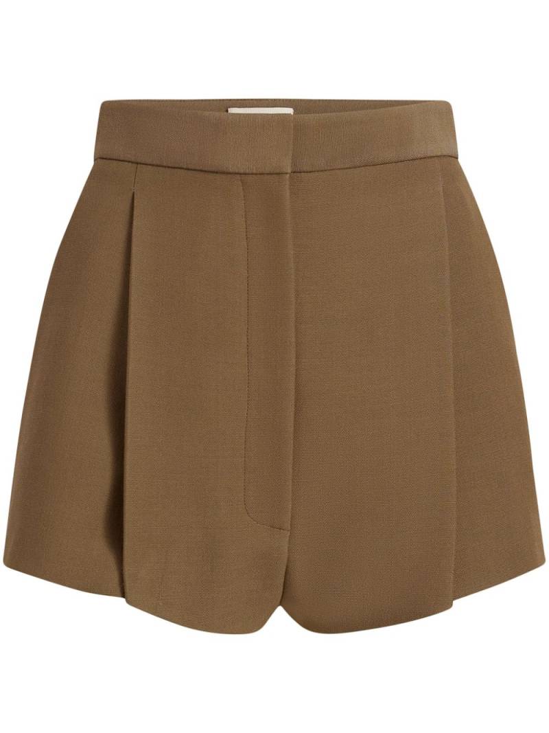 KHAITE The Calman shorts - Brown von KHAITE