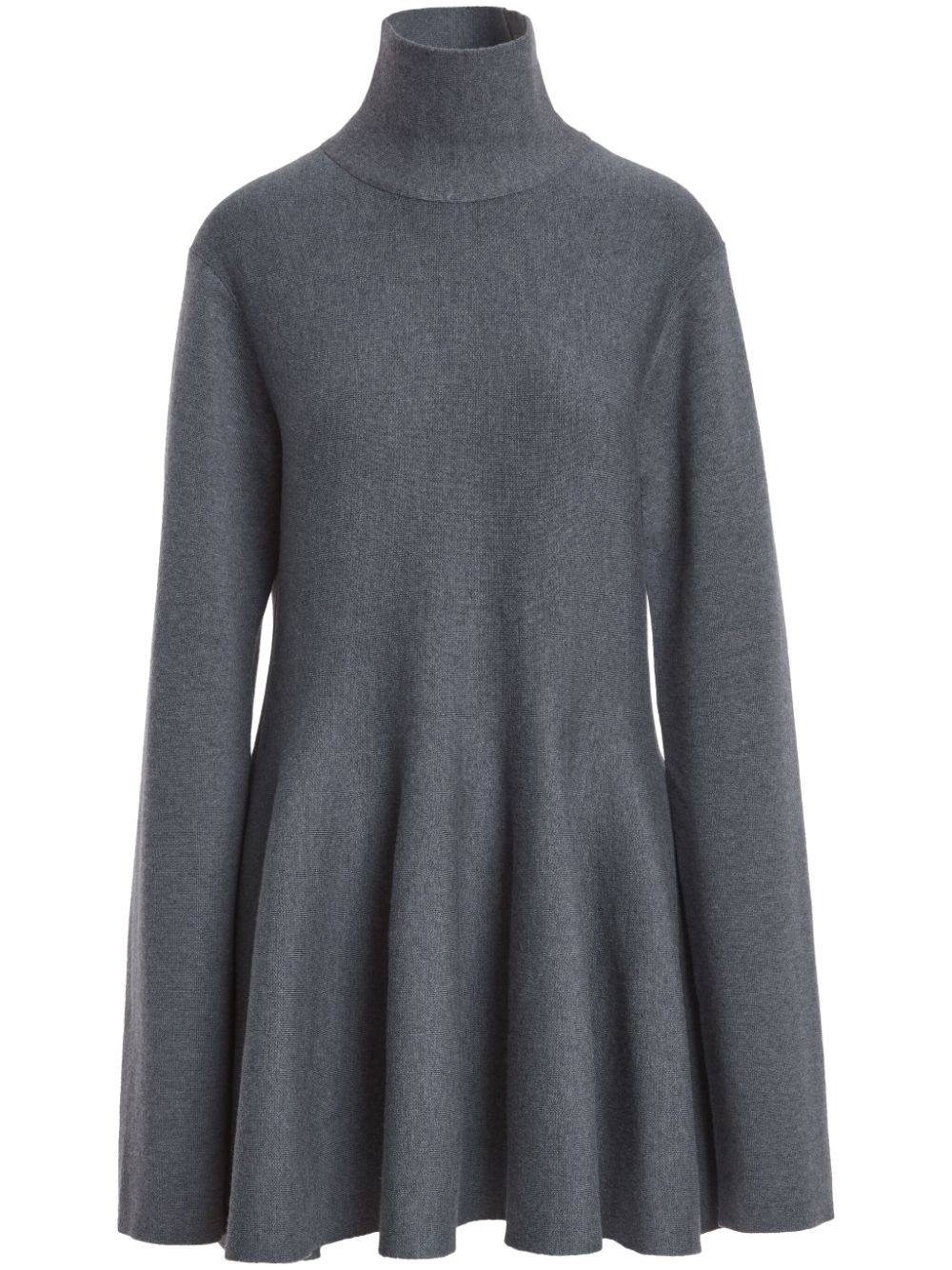 KHAITE The Clarice fine-knit minidress - Grey von KHAITE