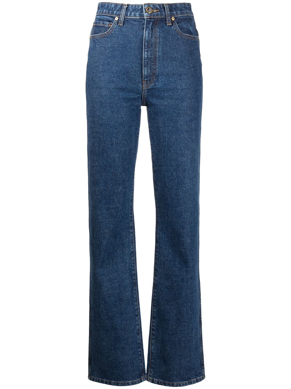 KHAITE The Danielle high-rise jeans - Blue von KHAITE