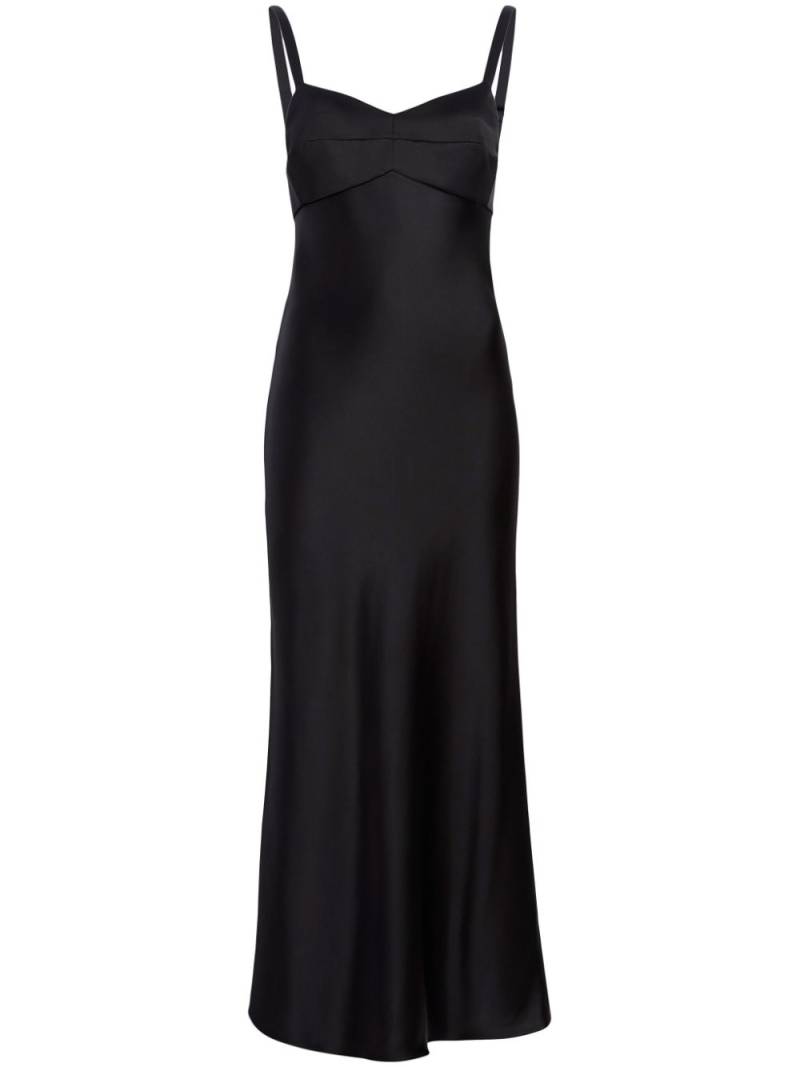 KHAITE The Joely sleeveless maxi dress - Black von KHAITE