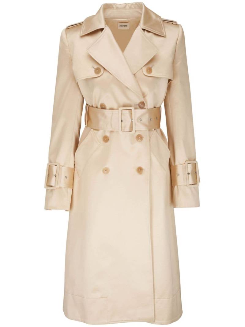 KHAITE The Murphy trench coat - Neutrals von KHAITE