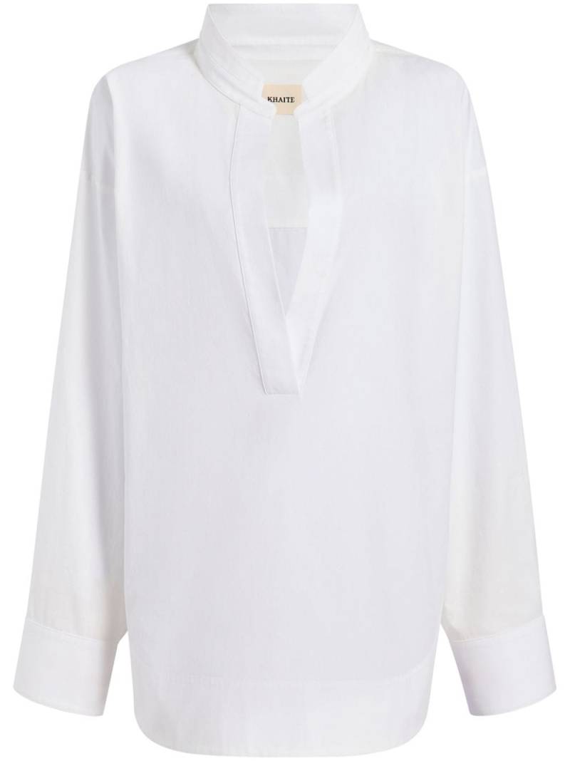 KHAITE The Tito top - White von KHAITE