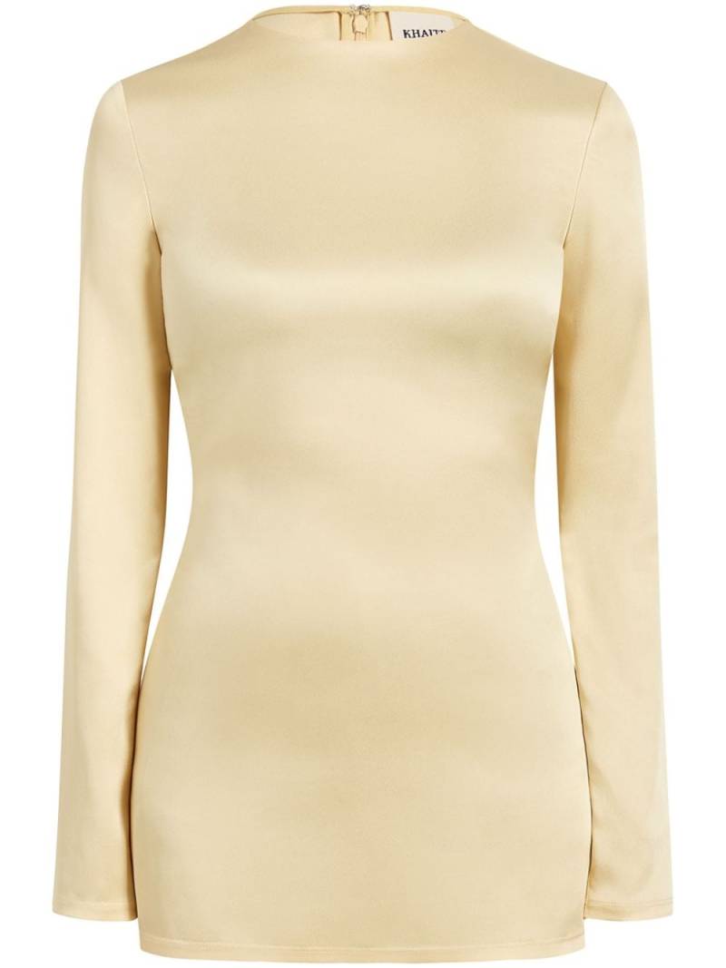 KHAITE Vlad blouse - Neutrals von KHAITE