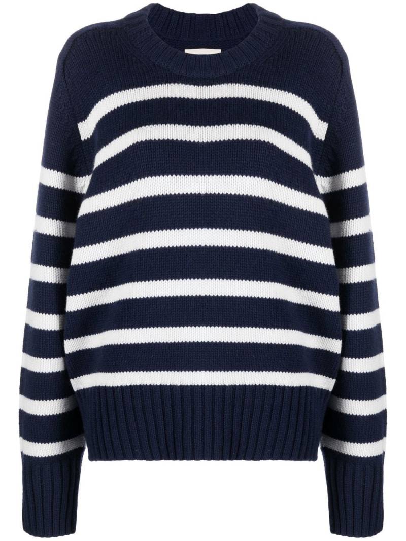 KHAITE crew-neck cashmere jumper - Blue von KHAITE