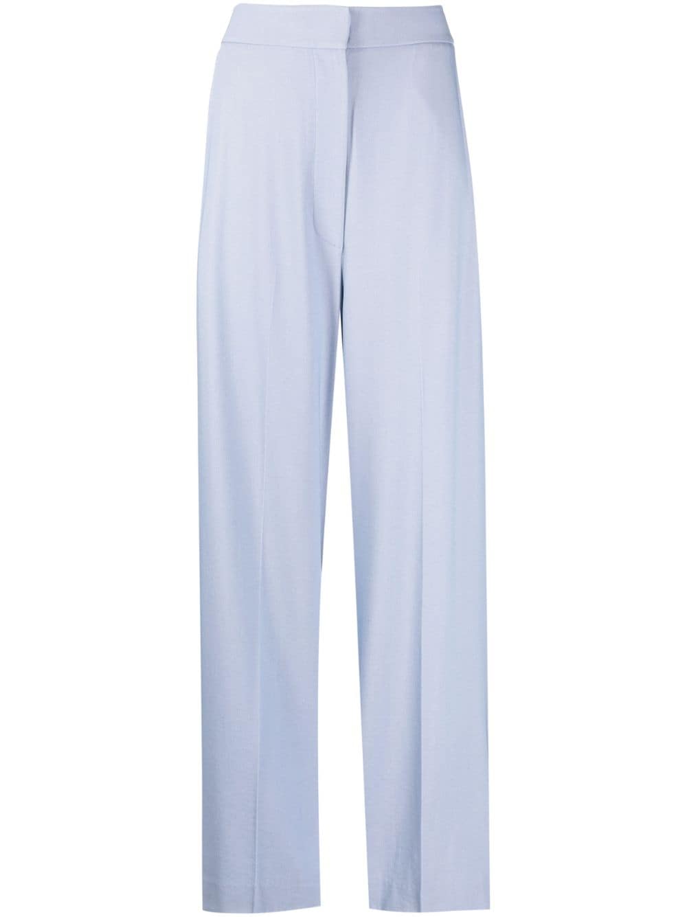 KHAITE high-waisted wide-leg trousers - Purple von KHAITE