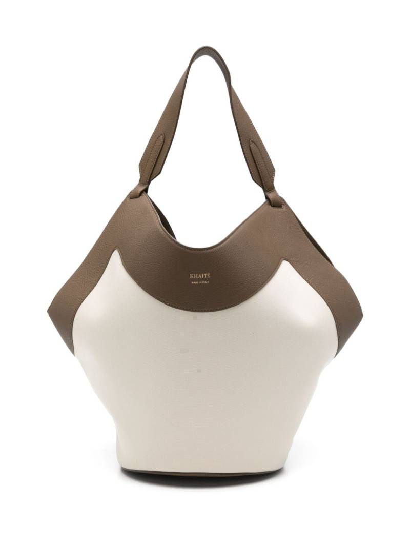 KHAITE medium Lotus tote bag - Neutrals von KHAITE