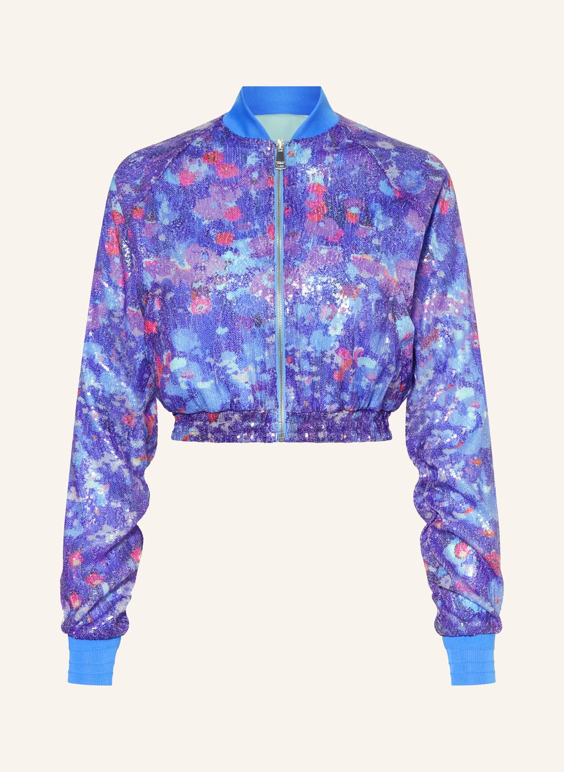 Khrisjoy Blouson Mit Pailletten lila von KHRISJOY