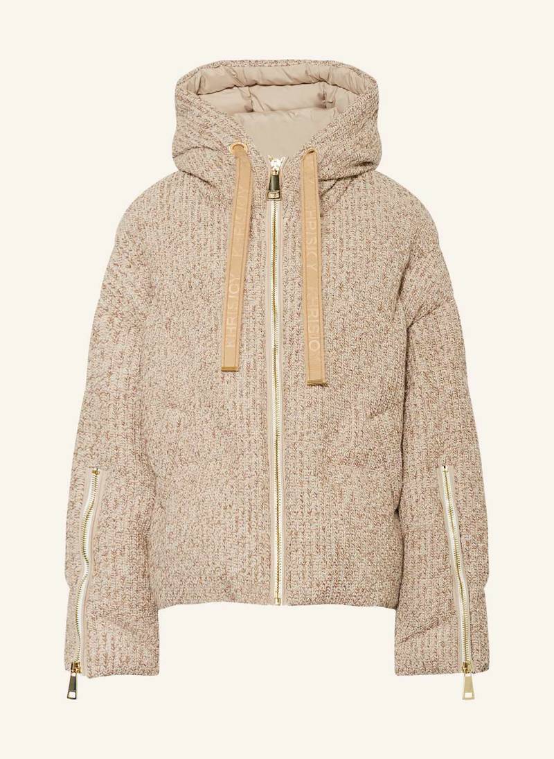 Khrisjoy Daunenjacke Khris beige von KHRISJOY