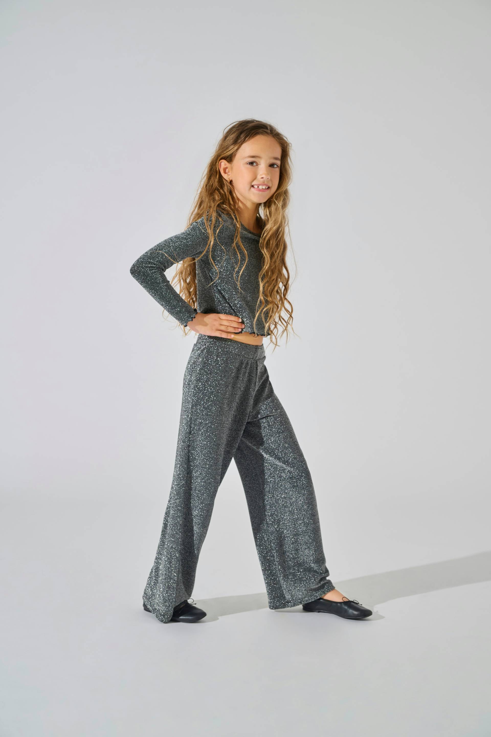 KIDS ONLY Jerseyhose »KOGQUEEN GLITTER PANT BF JRS«, mit Glitzereffekt von KIDS ONLY