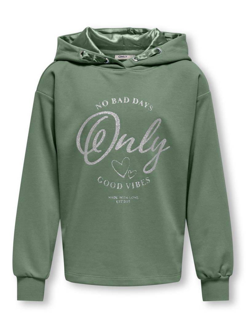 KIDS ONLY Kapuzensweatshirt »KOGWENDY GLITTER LS HOOD UB SWT NOOS« von KIDS ONLY