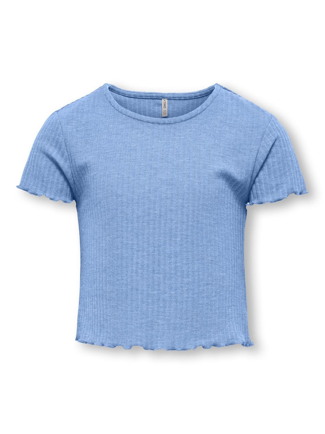 KIDS ONLY Kurzarmshirt »KOGNELLA S/S O-NECK TOP NOOS JRS« von KIDS ONLY