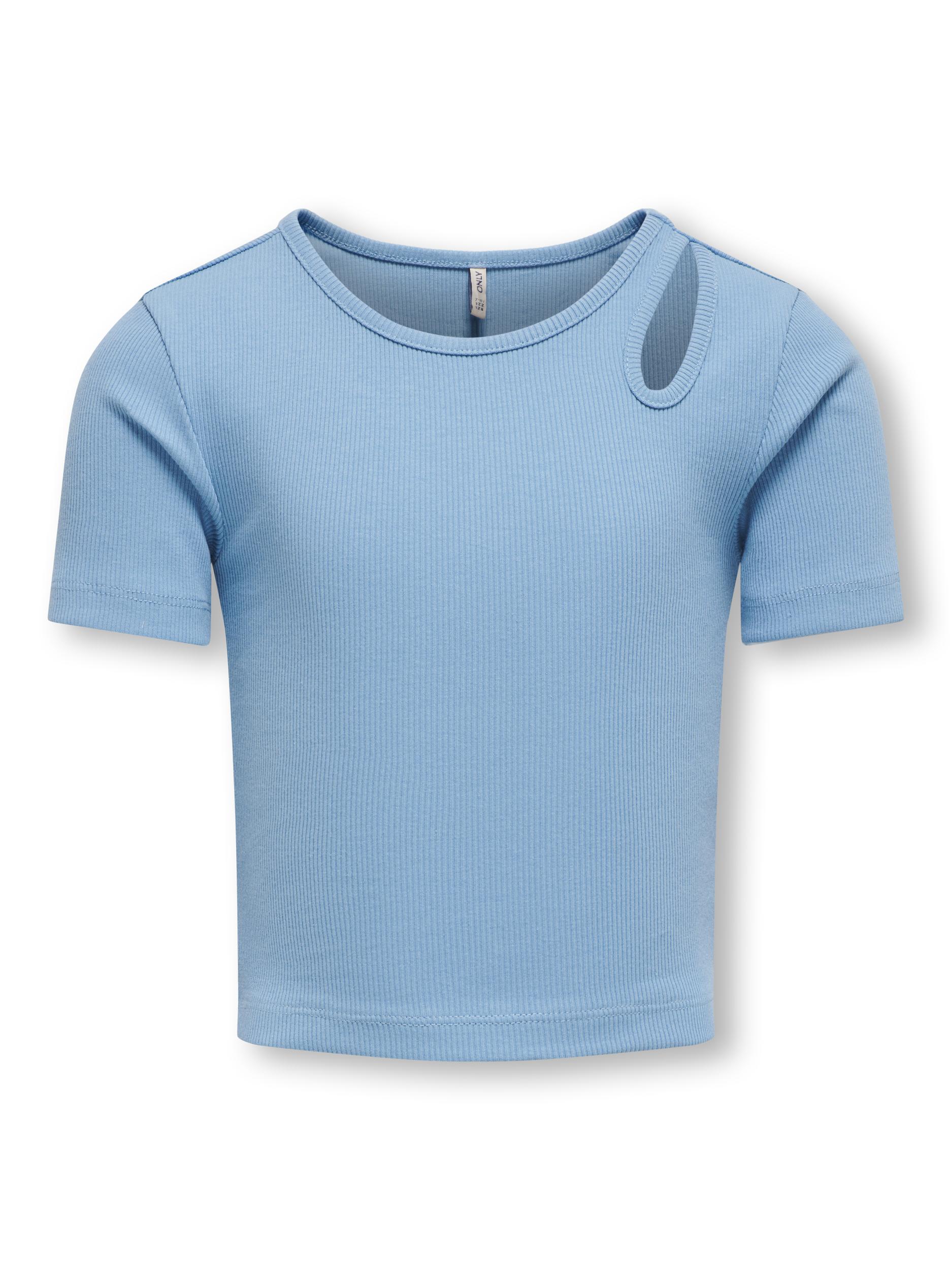 KIDS ONLY Kurzarmshirt »KOGNESSA S/S CUT OUT TOP BOX JRS NOOS« von KIDS ONLY