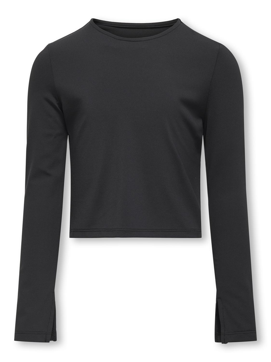 KIDS ONLY Langarmshirt »KOGEA L/S SLIT TOP O-NECK FF JRS« KIDS ONLY Langarmshirt »KOGEA L/S SLIT TOP O-NECK FF JRS« von KIDS ONLY