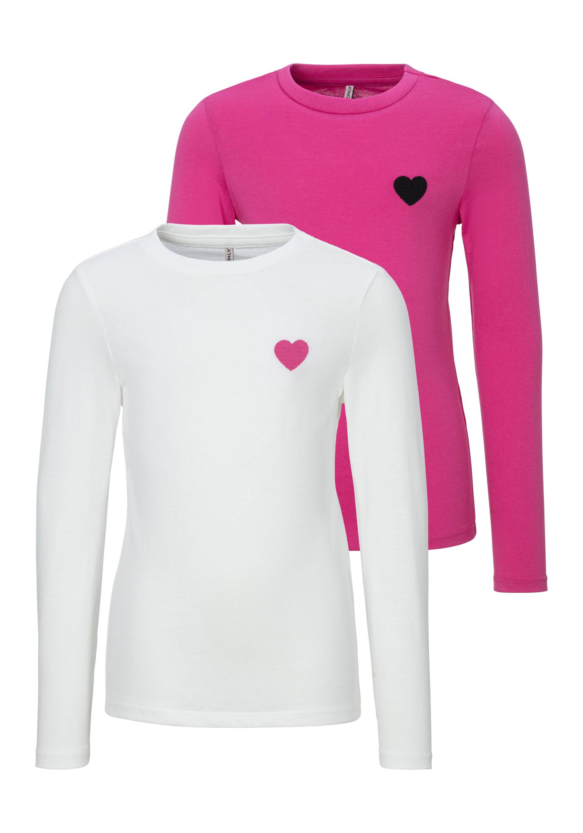 KIDS ONLY Langarmshirt »KOGJESSIE 2-PACK L/S TOP JRS« KIDS ONLY Langarmshirt »KOGJESSIE 2-PACK L/S TOP JRS« von KIDS ONLY