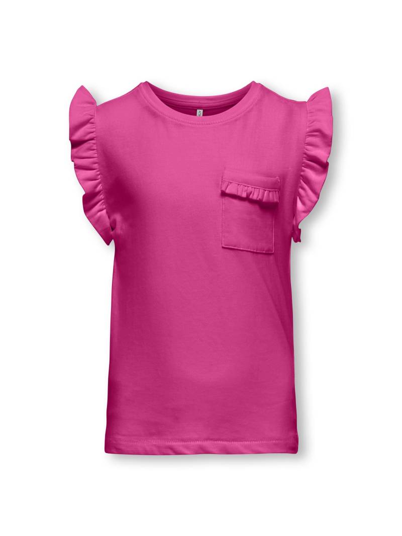 KIDS ONLY Rüschentop »KOGFILIPPA S/S DETAIL POCKET TOP JRS« von KIDS ONLY