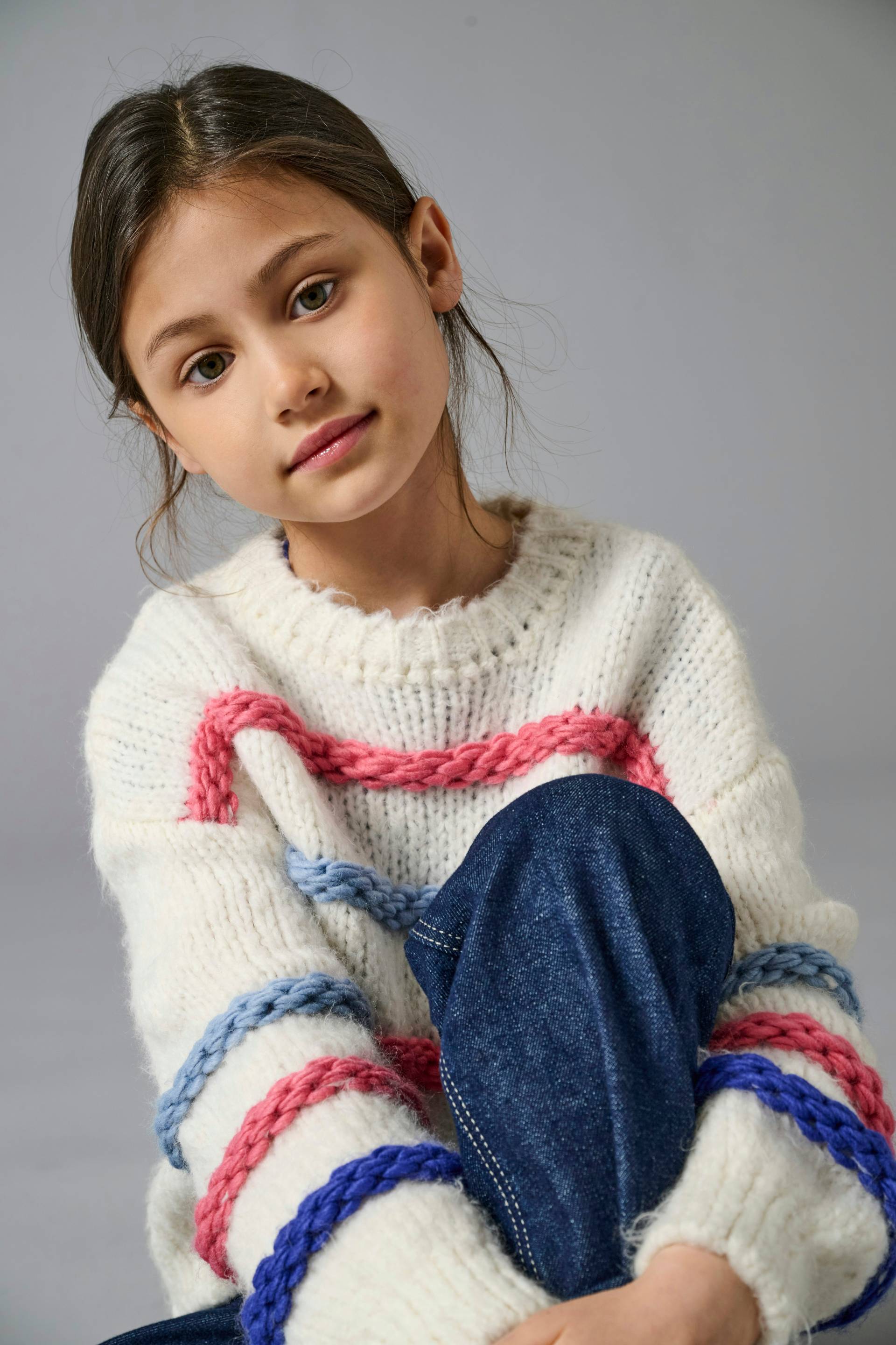 KIDS ONLY Rundhalspullover »KOGMY L/S STRIPE O- NECK KNT« von KIDS ONLY