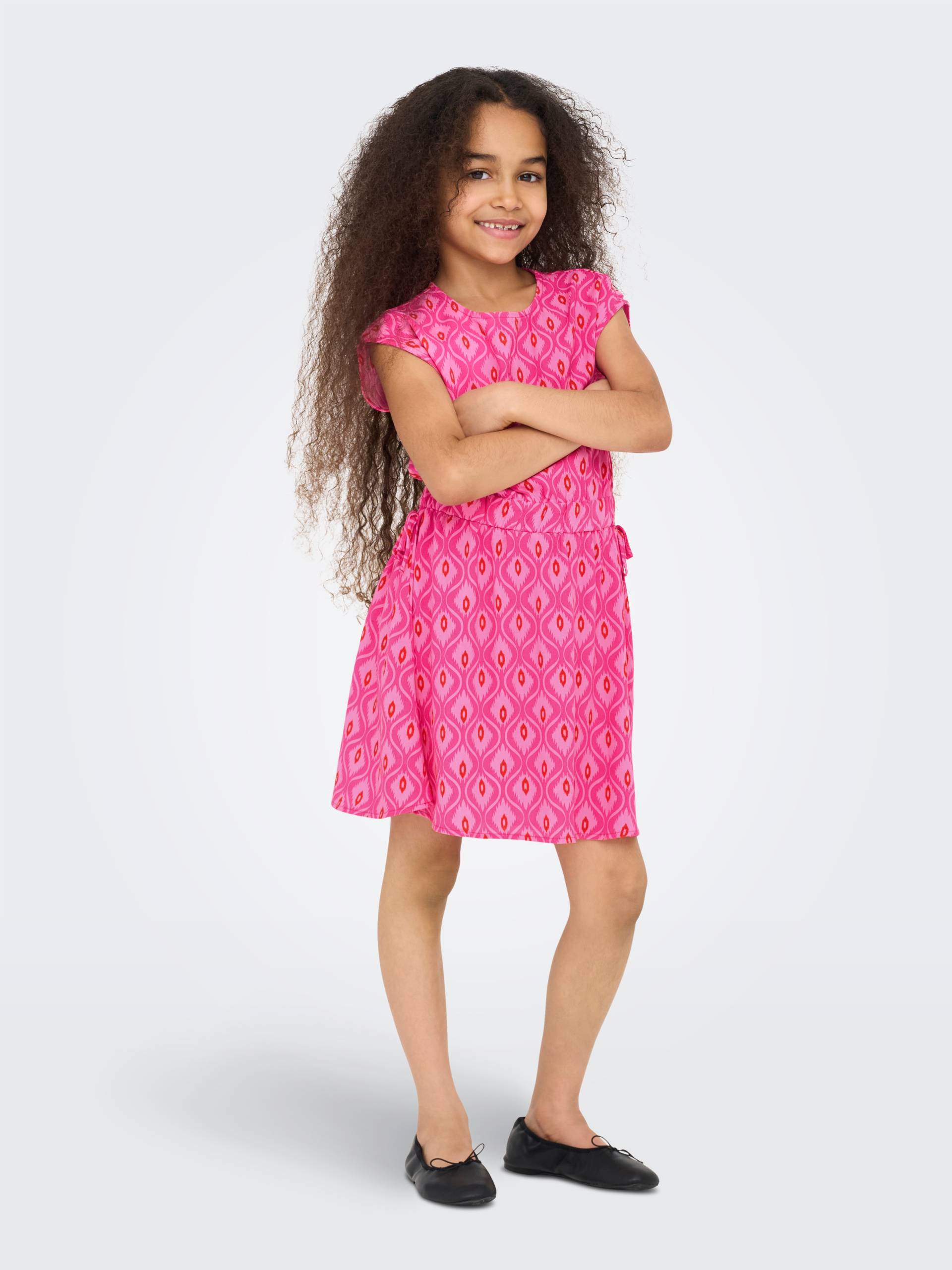 KIDS ONLY Sommerkleid »KOGZALINA LIFE CAPSLEEVE DRESS PTM« von KIDS ONLY