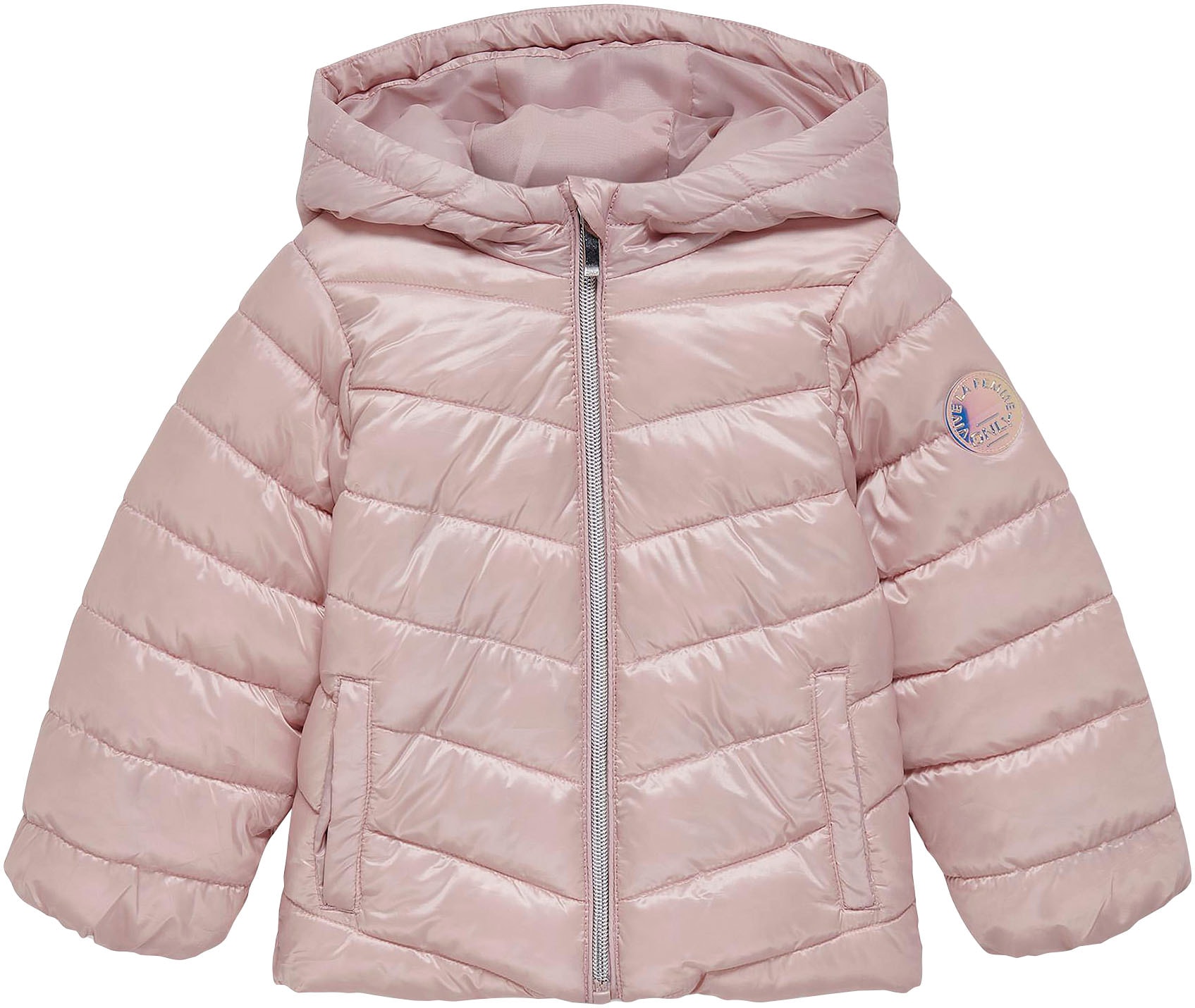 KIDS ONLY Steppjacke »KMGNEWTALIA NEA QUILTD AOP JACKET CP OTW«, mit Kapuze von KIDS ONLY