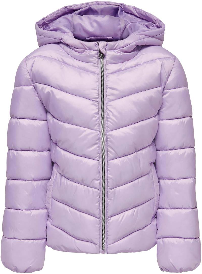 KIDS ONLY Steppjacke »KOGTANEA QUILTED HOOD JACKET OTW NOOS«, mit Kapuze von KIDS ONLY