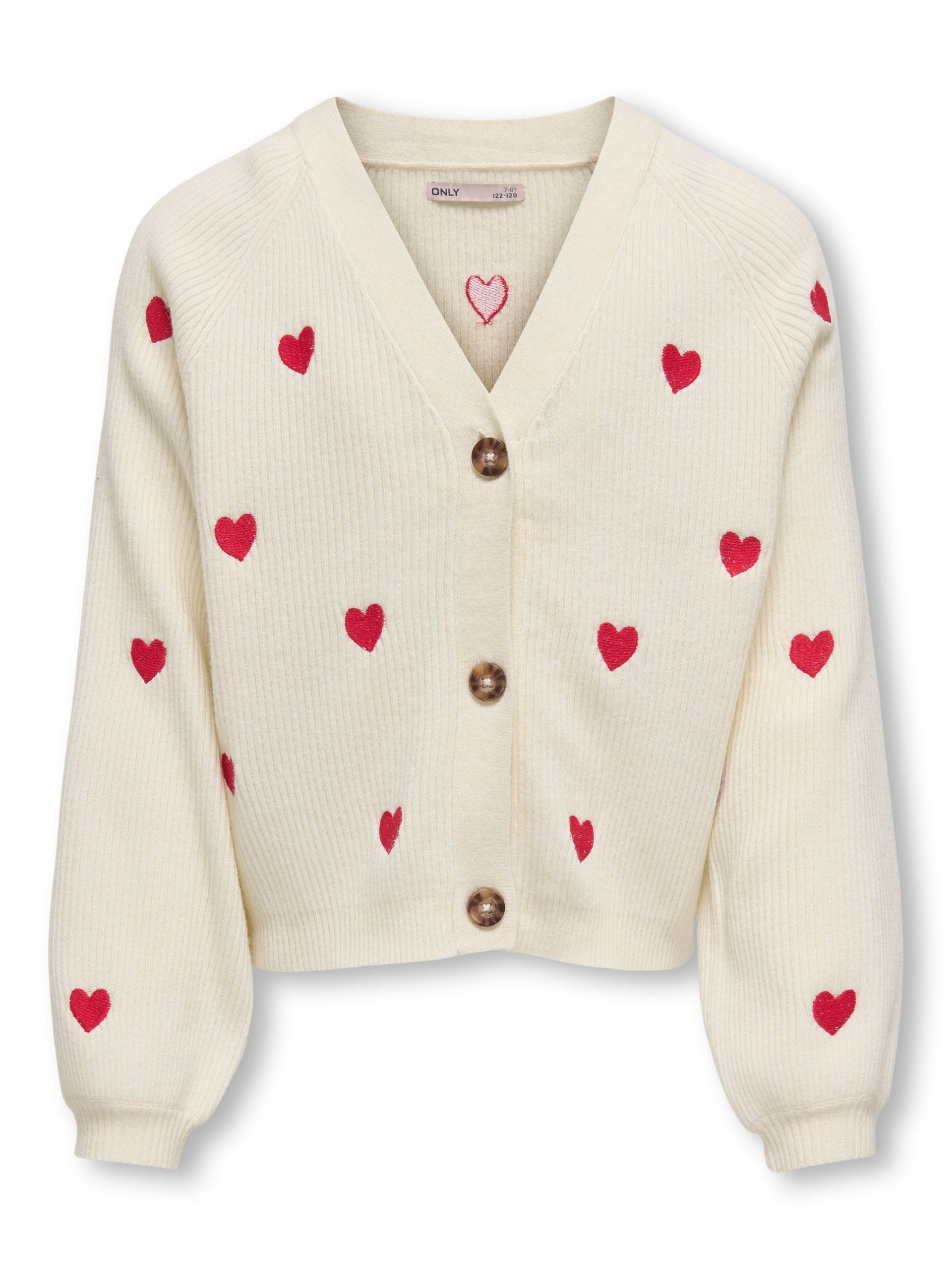 KIDS ONLY Strickjacke »KOGDANA LIFE LS HEART VNECK CARDIGAN KNT« KIDS ONLY Strickjacke »KOGDANA LIFE LS HEART VNECK CARDIGAN KNT« von KIDS ONLY
