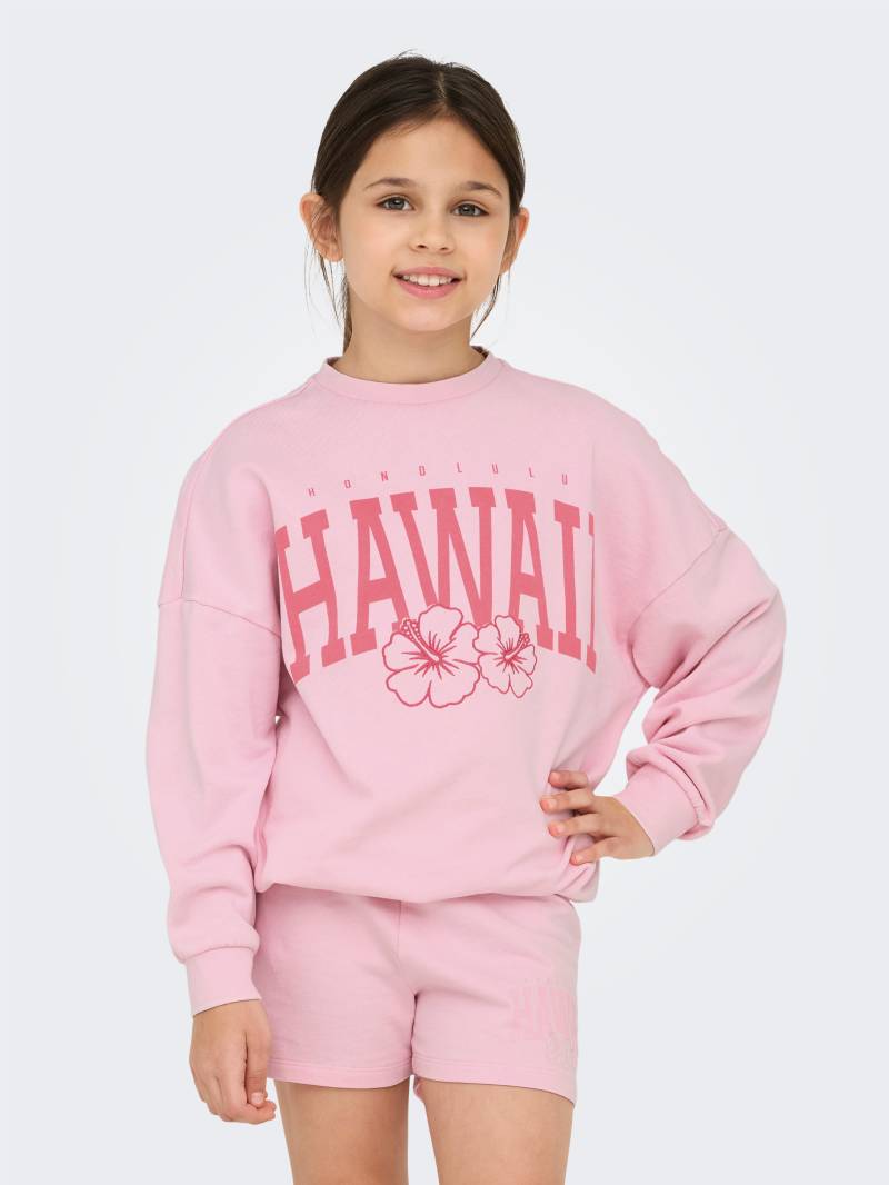 KIDS ONLY Sweatshirt »KOGANABELL LIFE L/S OVZ PRINTED CREW SWT« KIDS ONLY Sweatshirt »KOGANABELL LIFE L/S OVZ PRINTED CREW SWT« von KIDS ONLY