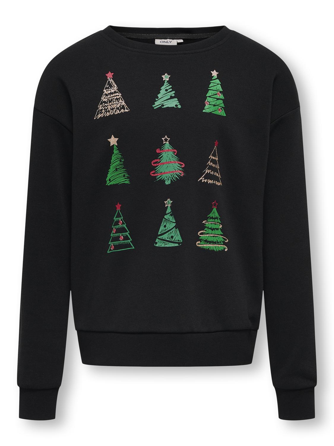 KIDS ONLY Sweatshirt »KOGYDA XMAS L/S O-NECK BOX SWT« von KIDS ONLY