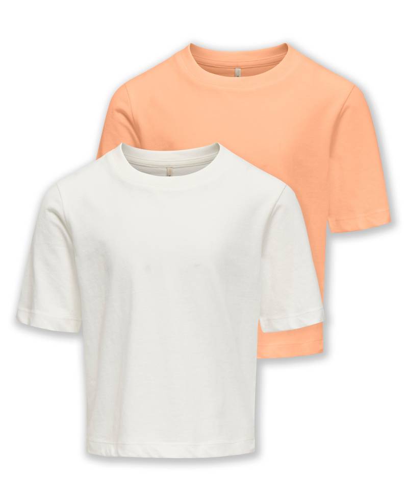 KIDS ONLY T-Shirt »KOGREX S/S TOP JRS 2-PACK«, (Packung, 2er-Pack) von KIDS ONLY
