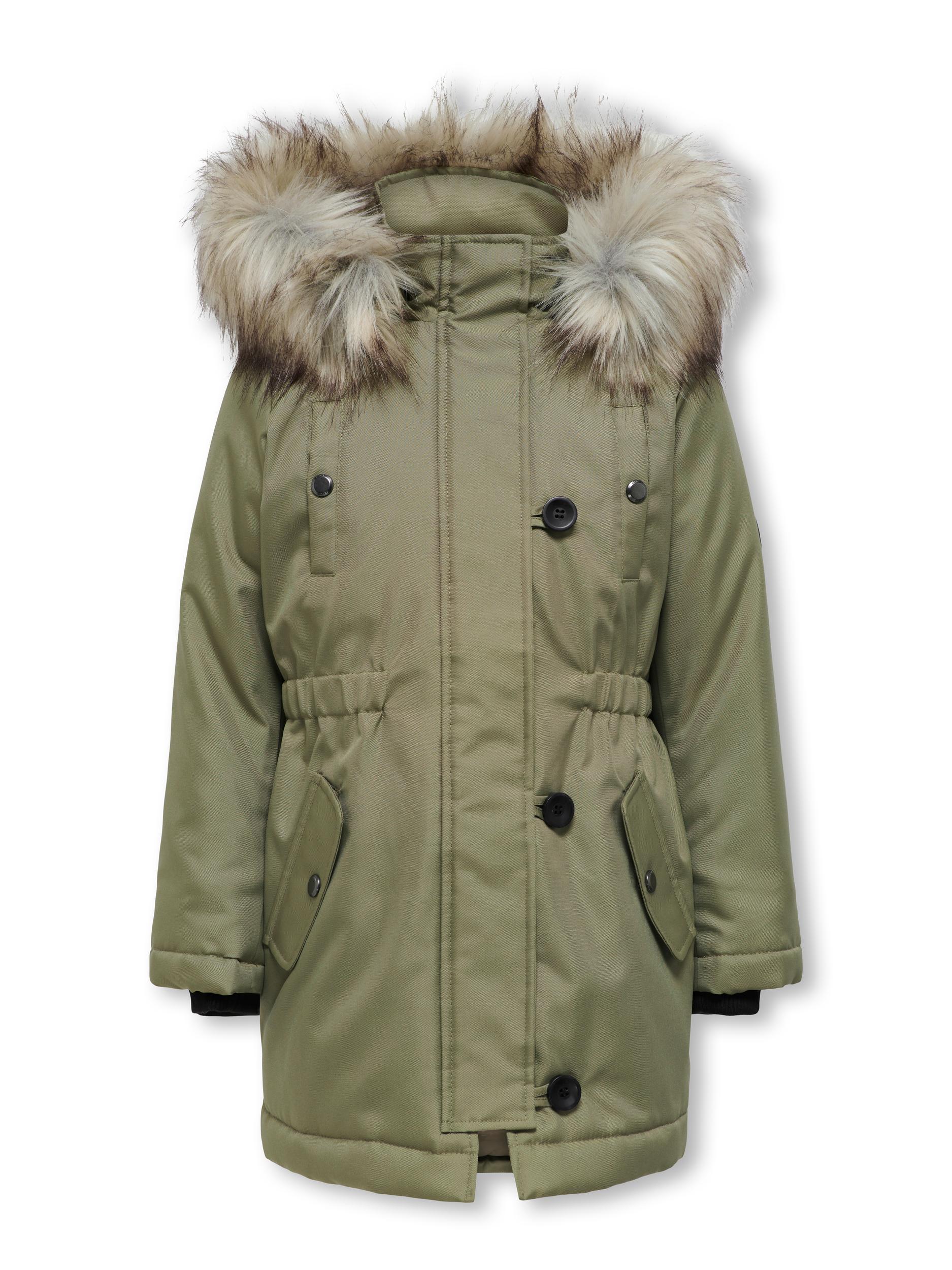 KIDS ONLY Winterjacke »KOGIRIS FUR PARKA OTW«, mit Kapuze von KIDS ONLY