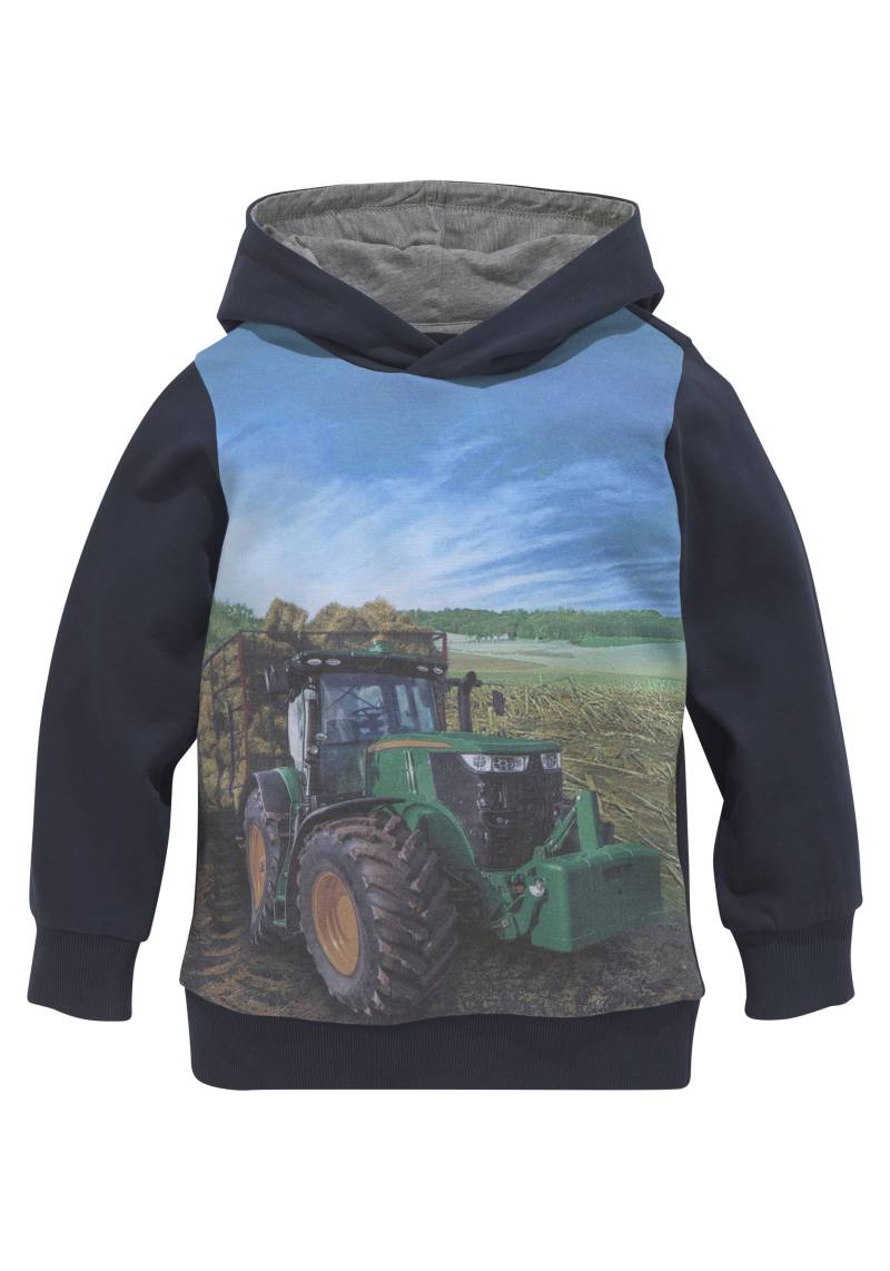 KIDSWORLD Kapuzensweatshirt »HOT WHEELS«, bedrucktes Design, aus angerauter Sweatware, mit Rippbündchen von KIDSWORLD