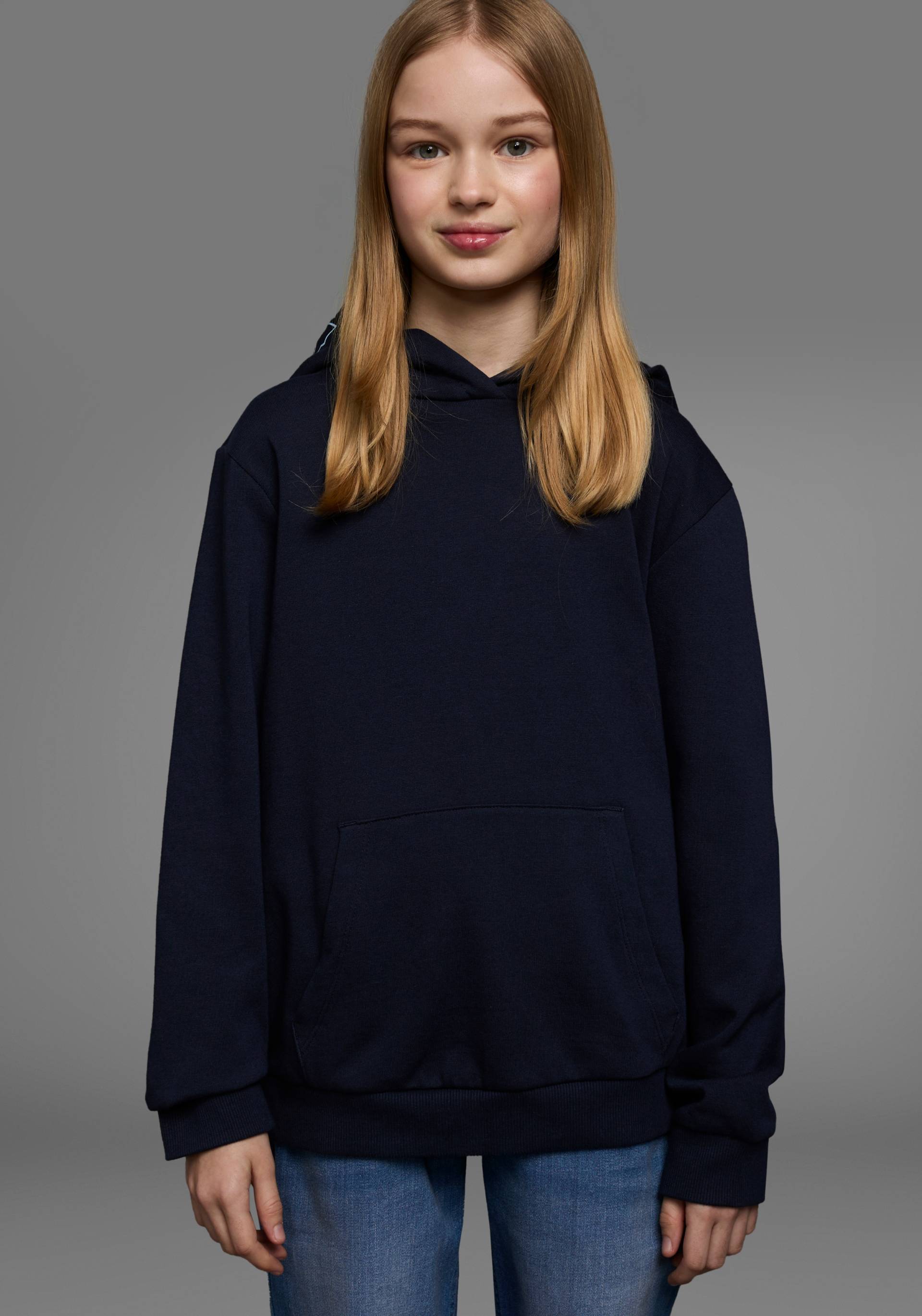 KIDSWORLD Kapuzensweatshirt », Hoodie mit Print auf der Kapuze«, in weiter Form von KIDSWORLD