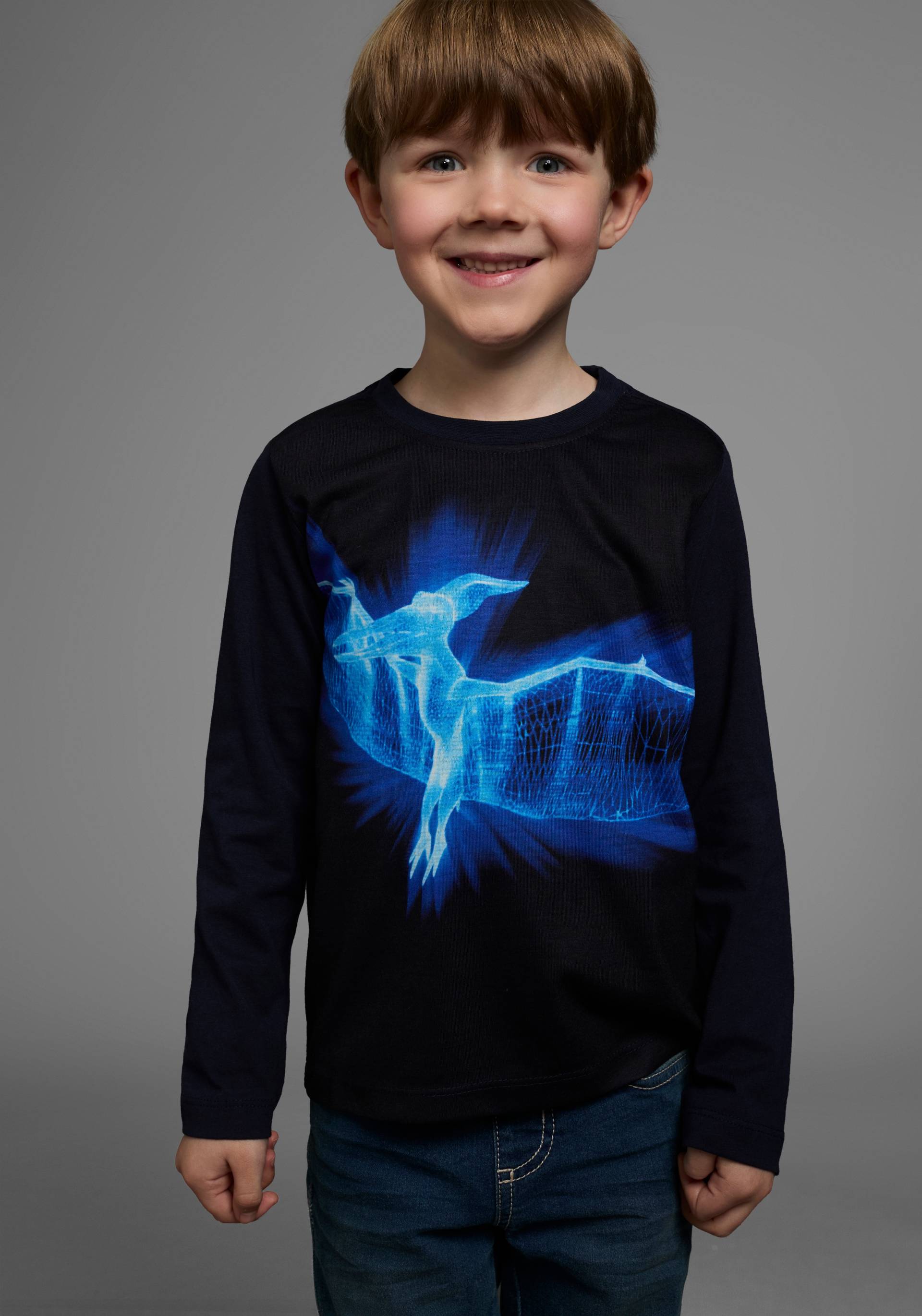 KIDSWORLD Langarmshirt »FLYING DINO« von KIDSWORLD