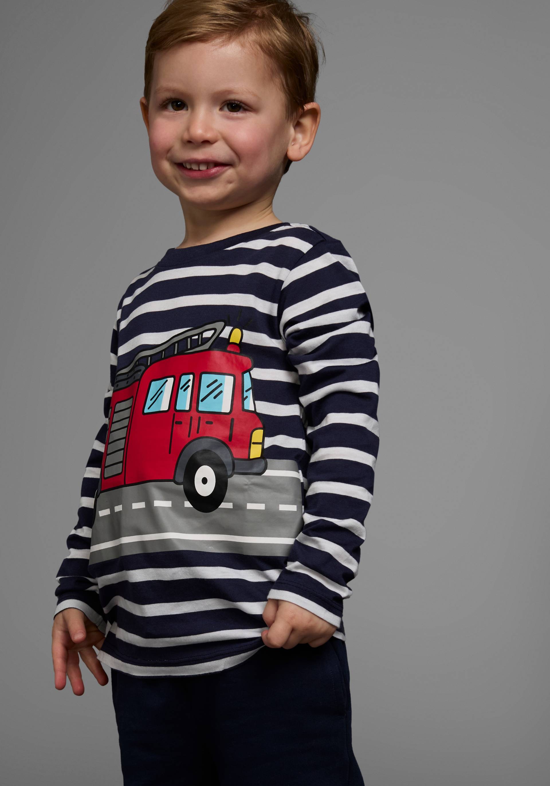 KIDSWORLD Langarmshirt »TATÜ TATA die Feuerwehr ist da« von KIDSWORLD