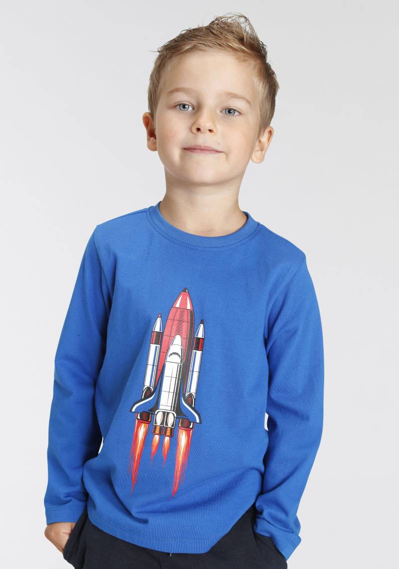 KIDSWORLD Langarmshirt »RAKETE« von KIDSWORLD